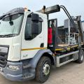 2015 (15) DAF LF250 4x2 skip lorry