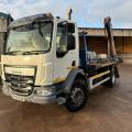 2015 (65) DAF LF 250 4x2 skip lorry