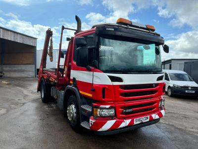 2013 (62) Scania P280 4x2 Skip Lorry