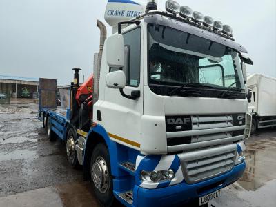 2013 (63) DAF CF85 8x2 crane lorry