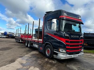 2018 (18) Scania R580 6x4 Wagon & Drag