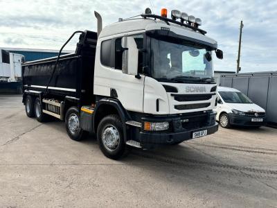 2018 (18) Scania P410 8x4 tipper