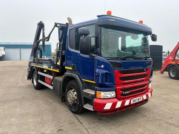 2017 (17) Scania P250 Skip Lorry