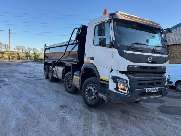 2020 (20) Volvo FMX420 8x4 Tipper