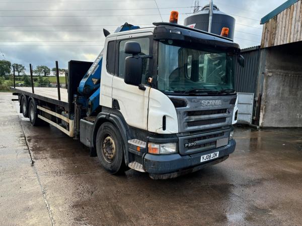 2008 (08) Scania P270 6x2 crane lorry